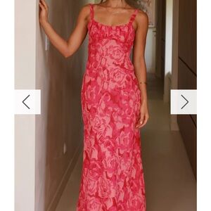 Saints and Secrets Nerida Low Back Maxi Dress